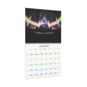 Pink Floyd Calendar 2025 Album Collection Torn Paper 5 - OtherBrick