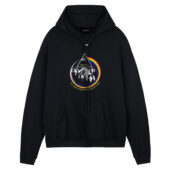 Pink Floyd The Dark Side Of The Moon World Tour Vintage Front Hoodie Black - OtherBrick