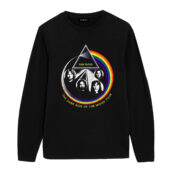 Pink Floyd The Dark Side Of The Moon World Tour Vintage Front Longsleeve Black - OtherBrick