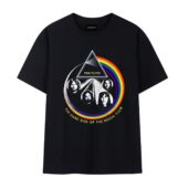 Pink Floyd The Dark Side Of The Moon World Tour Vintagefront Tshirt Black - OtherBrick