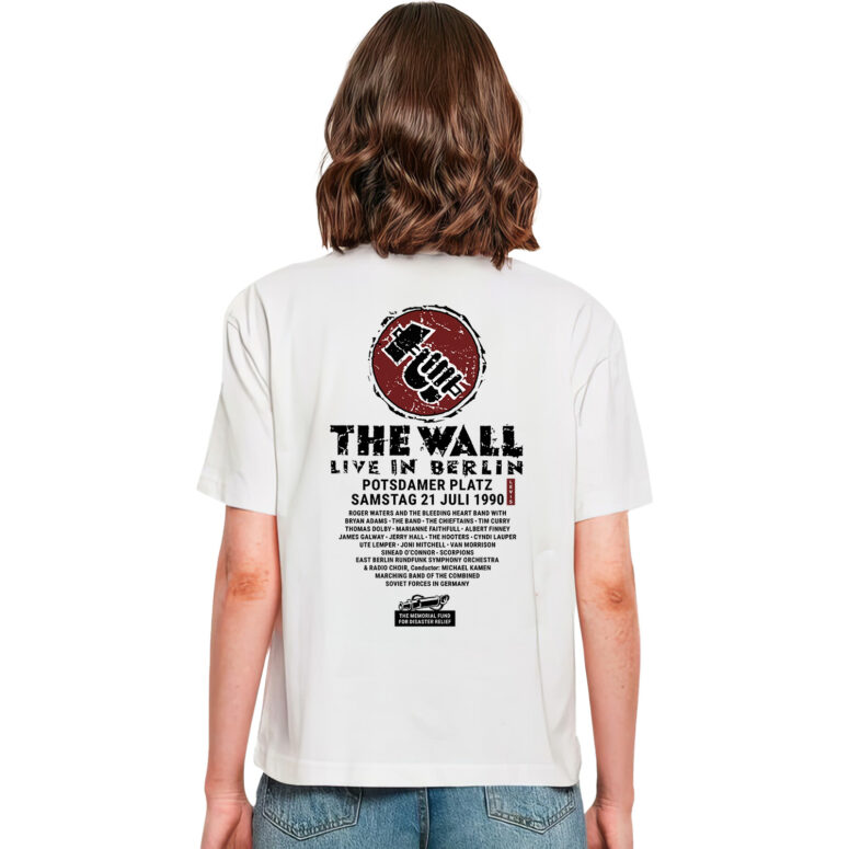 Roger Waters The Wall Live In Berlin 1990 Pink Floyd Shirt