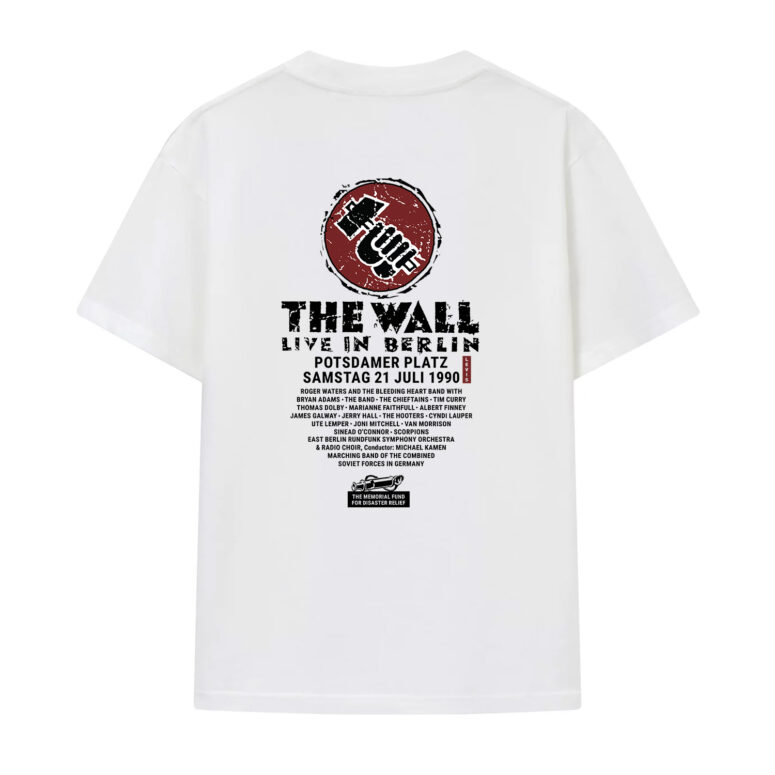 Roger Waters The Wall Live In Berlin 1990 Pink Floyd Shirt