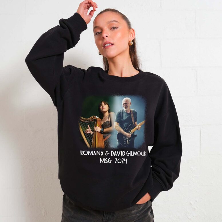 Romany & David Gilmour MSG 2024 Luck and Strange Shirt Romany & David Gilmour MSG 2024 Luck and Strange Shirt