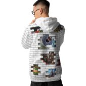 Hoodie Back Pink Floyd Album Collection In The Wall 3d Hoodie - OtherBrick