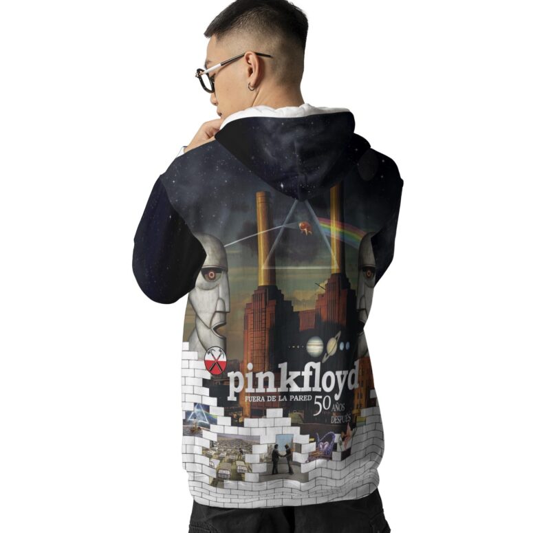 Pink Floyd Animals Pig Fly x DSOTM x Album Collection In The Wall Shirt