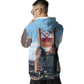 Hoodie Back Wywh X Dsotm X Animals X Pink Floyd The Wall 3d Hoodie - OtherBrick