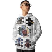 Hoodie Front Pink Floyd Album Collection In The Wall 3d Hoodie - OtherBrick