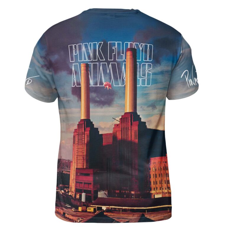Animals Album Cover Flying Pig Battersea Power Station Pink Floyd Shirt Animals Album Cover Flying Pig Battersea Power Station Pink Floyd Shirt