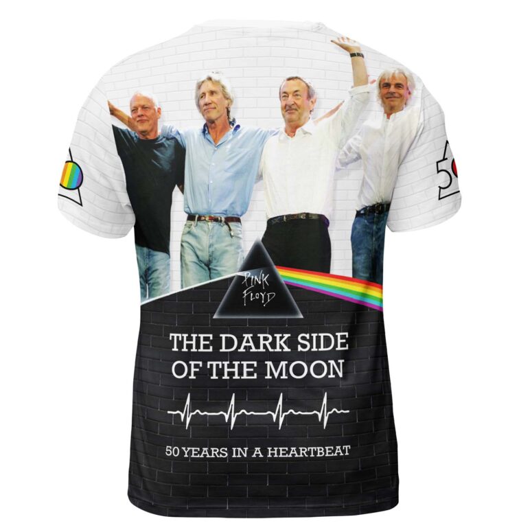 Pink Floyd Band TDSOTM 50 years Aniversary x The Wall Shirt