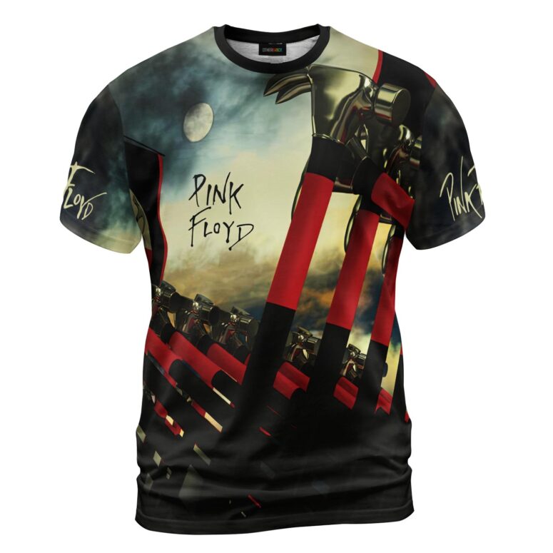 Pink Floyd The Wall Hammer Art Shirt Pink Floyd The Wall Hammer Art Shirt
