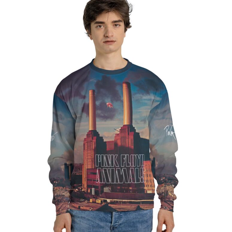 Animals Album Cover Flying Pig Battersea Power Station Pink Floyd Shirt Animals Album Cover Flying Pig Battersea Power Station Pink Floyd Shirt