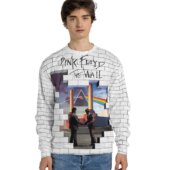 Sweater Front Wywh X Dsotm X Animals In The Wall Pink Floyd 3d Hoodie - OtherBrick