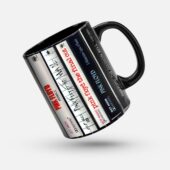 Pink Floyd 14 Albums Cassette Retro Collection Accent Mug