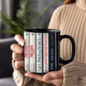 14 Album Cassette Pink Floyd Mug Black 41 - OtherBrick
