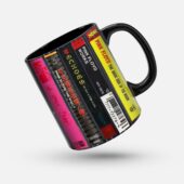 17 Album Cassette Pink Floyd Mug Mug Black 12 - OtherBrick