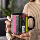 17 Album Cassette Pink Floyd Mug Mug Black 42 - OtherBrick