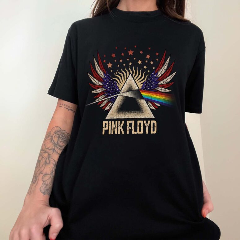 Make America Great Again Dark Side Of The Moon Pink Floyd Vintage Shirt
