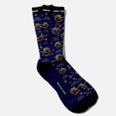 Baby Yoda Grogu Holds David Gilmour Black Stratocaster Guitar Mockup Socks - OtherBrick