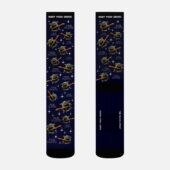 Baby Yoda Grogu Holds David Gilmour Black Stratocaster Guitar Mockup Socks3 - OtherBrick
