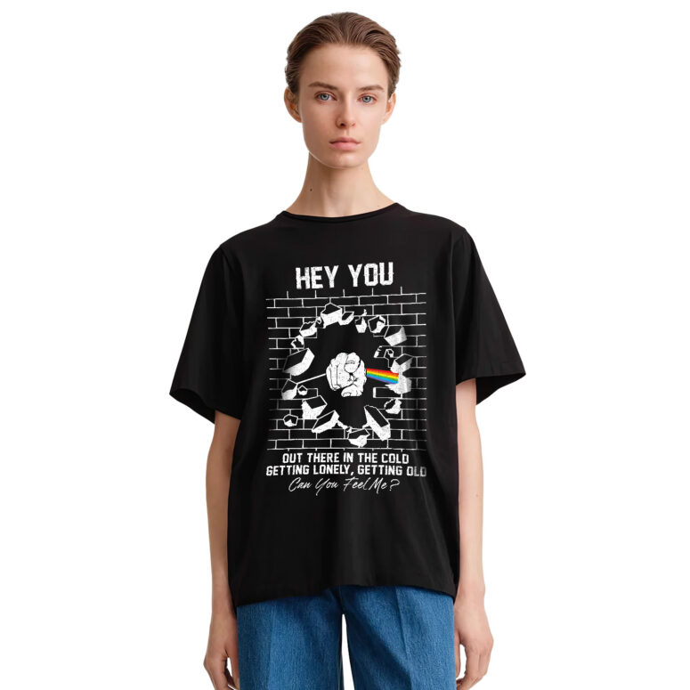 DSOTM Hey You Out There in the Cold Getting Lonely Pink Floyd Shirt DSOTM Hey You Out There in the Cold Getting Lonely Pink Floyd Shirt