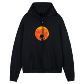 David Gilmour Halloween Hollywood Bowl Front Hoodie Black - OtherBrick