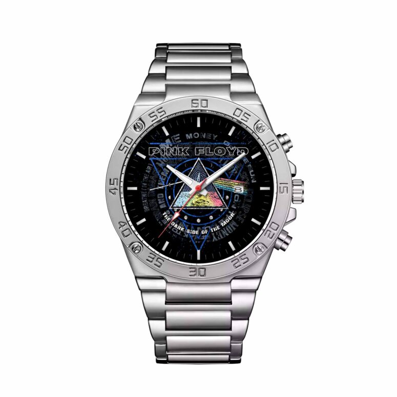 Greatest Pink Floyd Songs Gentleman Powermatic Silver Watch
