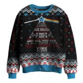 Long You Live And High You Fly Pink Floyd Ugly Christmas Sweater Mk 6 - OtherBrick