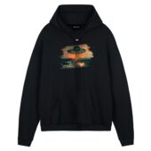 Nyc Madison Square Garden Luck And Strange Front Hoodie Black - OtherBrick
