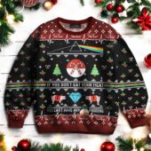 Pink Floyd DSOTM If you don’t eat your meat Ugly Christmas Sweater