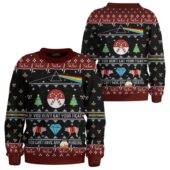 Pink Floyd Dsotm If You Don’t Eat Your Meat Ugly Christmas Sweater Mk 3 - OtherBrick