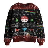 Pink Floyd Dsotm If You Don’t Eat Your Meat Ugly Christmas Sweater Mk 6 - OtherBrick