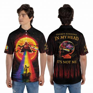 Pink Floyd Endless River DSOTM 50th Anniversary Polo Shirt