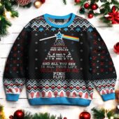 Pink Floyd Long You Live And High You Fly Ugly Christmas Sweater - OtherBrick