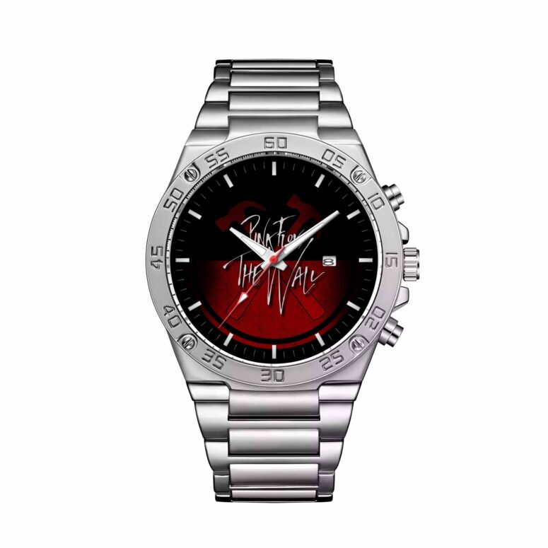 The Wall - Red Hammers Gentleman Powermatic Silver Watch