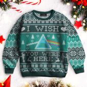 Wish You Were Here Dark Side Of The Moon Pink Floyd Ugly Christmas Sweatermk 1 - OtherBrick