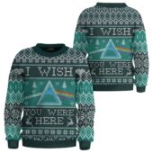 Wish You Were Here Dark Side Of The Moon Pink Floyd Ugly Christmas Sweatermk 3 - OtherBrick