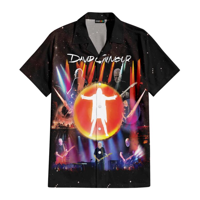 David Gilmour Luck and Strange 2024 Tour Date Hawaiian Shirt