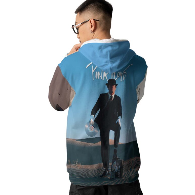 Desert Man in Bowler And HandShake WYWH Pink Floyd Shirt