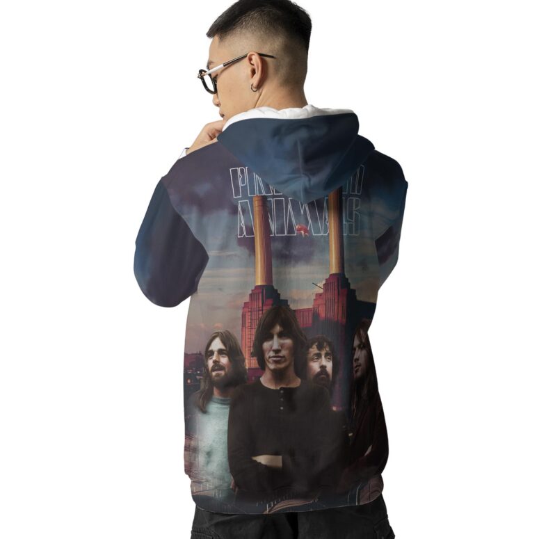 Pink Floyd Band x Animals Album cover Pig Fly Battersea Power Station Shirt