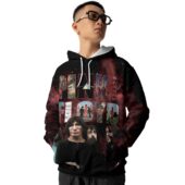 Hoodie Front Camiseta Pink Floyd Echoes Album Montage Member 3d - OtherBrick