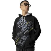 Hoodie Front Pink Floyd Wish You Were Here Machine Grunge 3d - OtherBrick