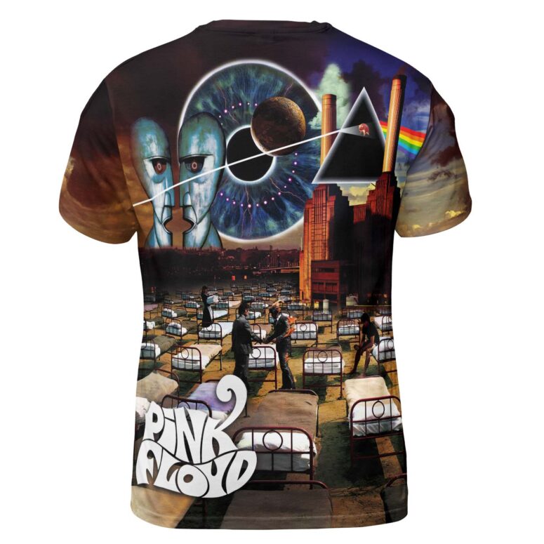 Battersea Power Station Pink Floyd Album Collection Vintage Shirt