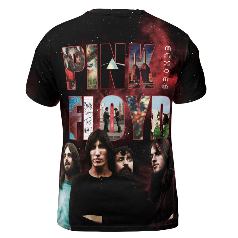 Camiseta Pink Floyd Echoes Album Montage Member Shirt Camiseta Pink Floyd Echoes Album Montage Member Shirt