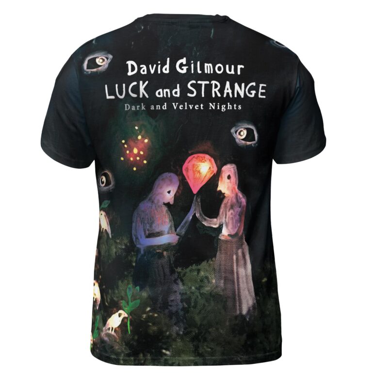 David Gilmour Luck and Strange Dark and Velvet Nights Shirt