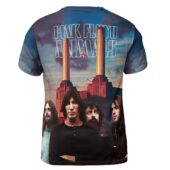 Shirt Back Pink Floyd Band X Animals Album Cover Pig Fly Battersea Power Station Shirt - OtherBrick