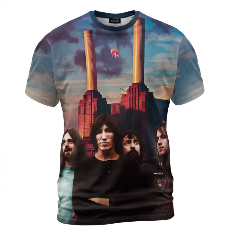 Pink Floyd Band x Animals Album cover Pig Fly Shirt