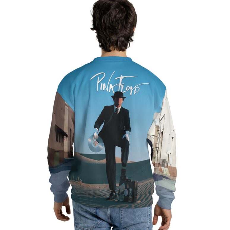 Desert Man in Bowler And HandShake WYWH Pink Floyd Shirt