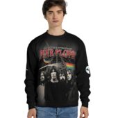 Sweater Front Dark Side Of The Moon Pink Floyd Band Vintage 3d - OtherBrick