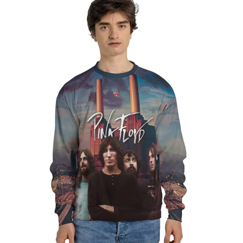 Pink Floyd Band x Animals Album cover Pig Fly Battersea Power Station Shirt