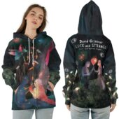 Ziphoodie David Gilmour Luck And Strange Dark And Velvet Nights 2 - OtherBrick